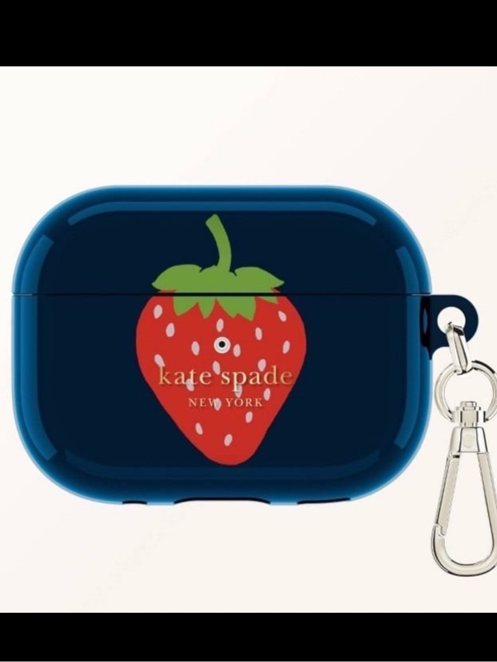 Kate Spade X Target AirPods Case Silicone
Strawberry Navy Blue NWT